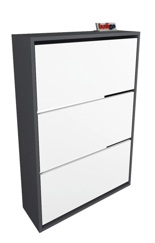 Обувница bofigo 18-03-81 anthracite/white 6