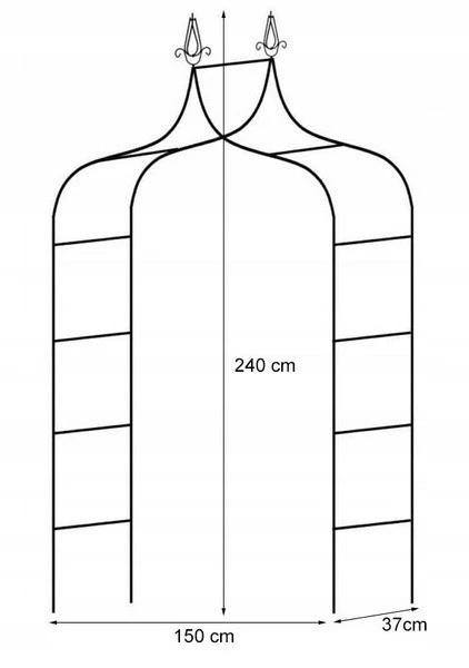 Suport plante gardenline perg-n6078 2