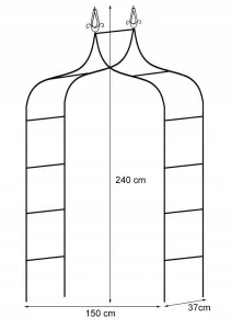 Suport plante gardenline perg-n6078 Thumbnail 2