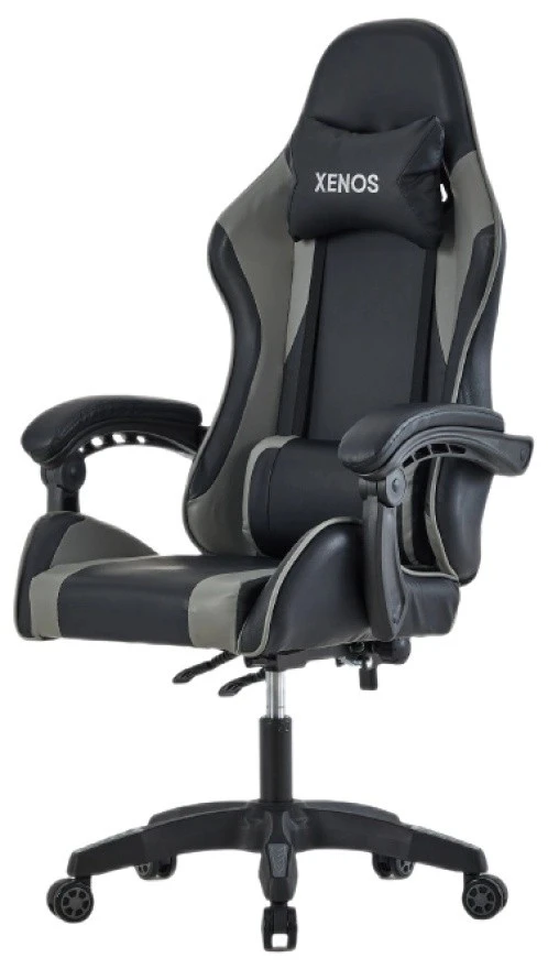 Scaun gaming xenos numa black/gray 2