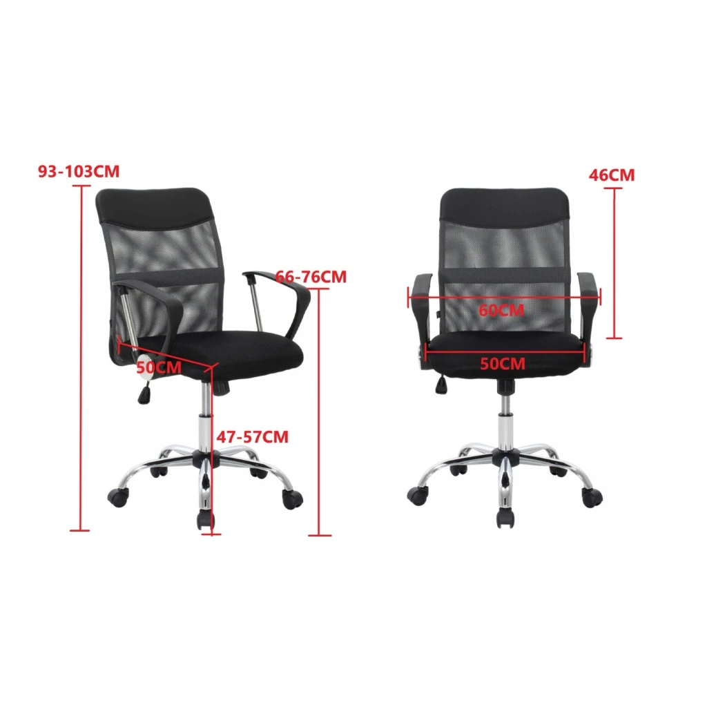 Scaun de birou xenos lyon black 4