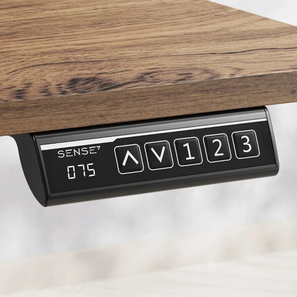 Masa de birou sense7 nojo light 140x70 dark brown 3