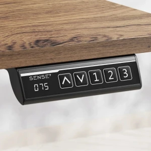 Masa de birou sense7 nojo light 140x70 dark brown Thumbnail 3
