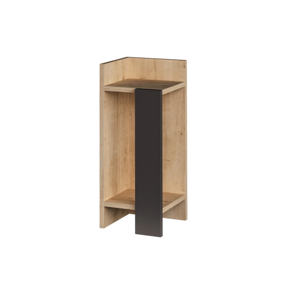 Noptieră hanah home elos left oak/anthracite 2