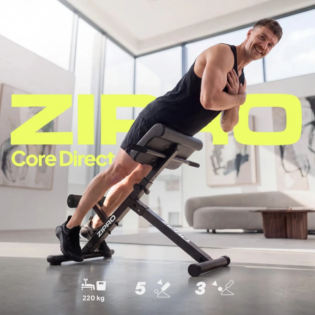 Римский стул для силовых упражнений zipro core direct 2
