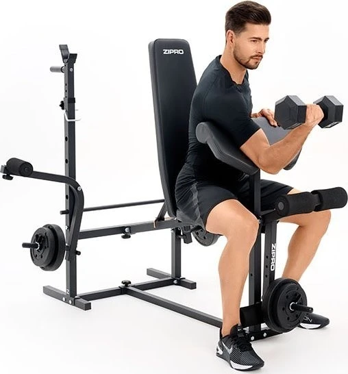 Скамья для силовых упражнений zipro ripped 14