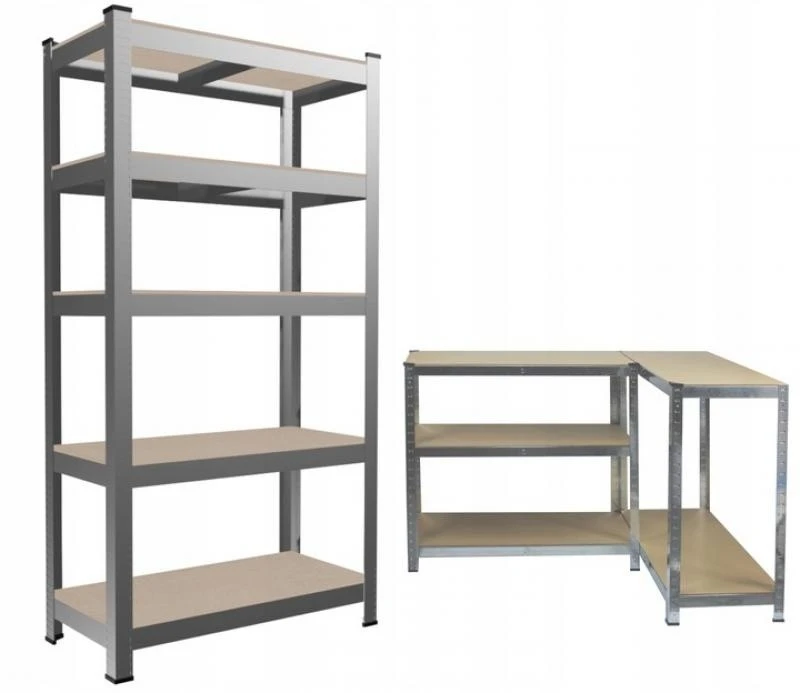 Unitate de rafturi de depozitare gardenline gwi0643 200x90x40cm 2