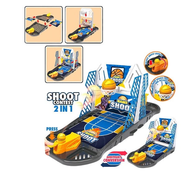 Joc de masă "mini-basket", 2 în 1 2