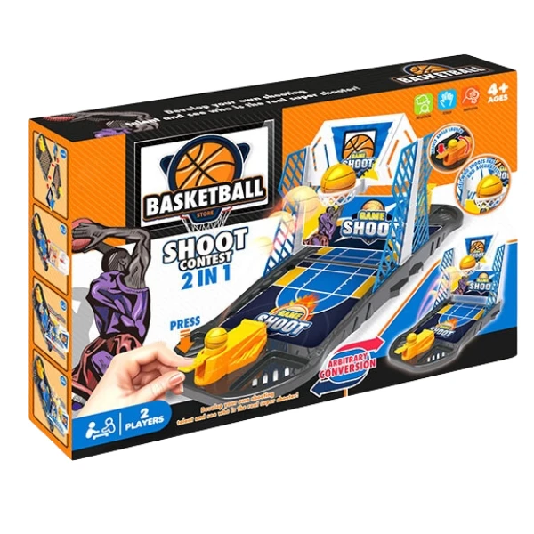 Joc de masă "mini-basket", 2 în 1 3