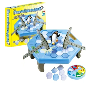 Joc de masă „pinguinul pe gheața”, (rus.)