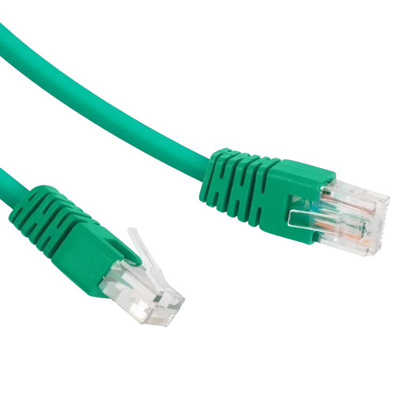 Патч-корд cablexpert pp12-0.25m/g, cat5e utp, 0,25м, зелёный 3