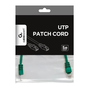 Патч-корд cablexpert pp12-0.25m/g, cat5e utp, 0,25м, зелёный Thumbnail 2