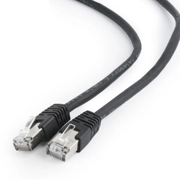 Патч-корд cablexpert pp6-3m/bk, cat6 ftp , 3м, чёрный 2