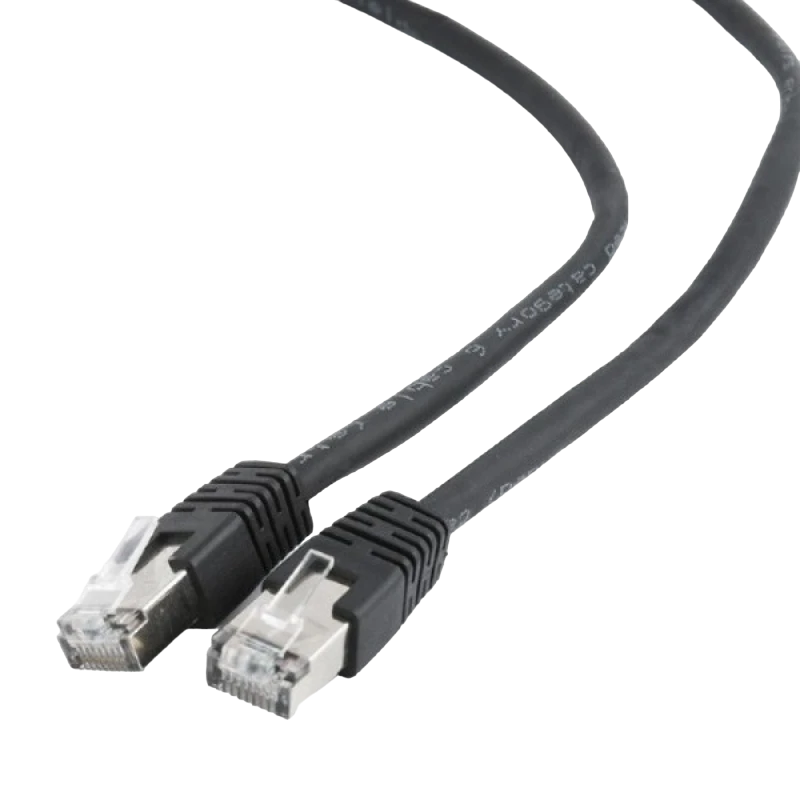 Патч-корд cablexpert pp6-3m/bk, cat6 ftp , 3м, чёрный 4