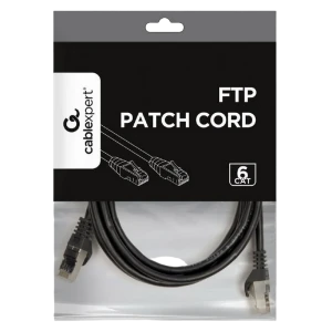 Патч-корд cablexpert pp6-3m/bk, cat6 ftp , 3м, чёрный Thumbnail 5