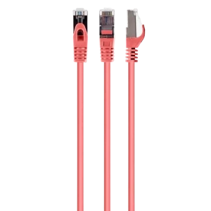 Патч-корд cablexpert pp6-5m/ro, cat6 ftp , 5м, розовый