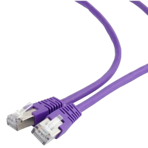 Патч-корд cablexpert pp6-5m/v, cat6 ftp , 5м, фиолетовый Thumbnail 4