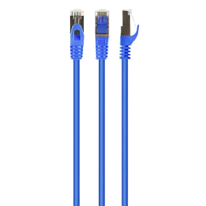 Патч-корд cablexpert pp6-2m/b, cat6 ftp , 2м, синий