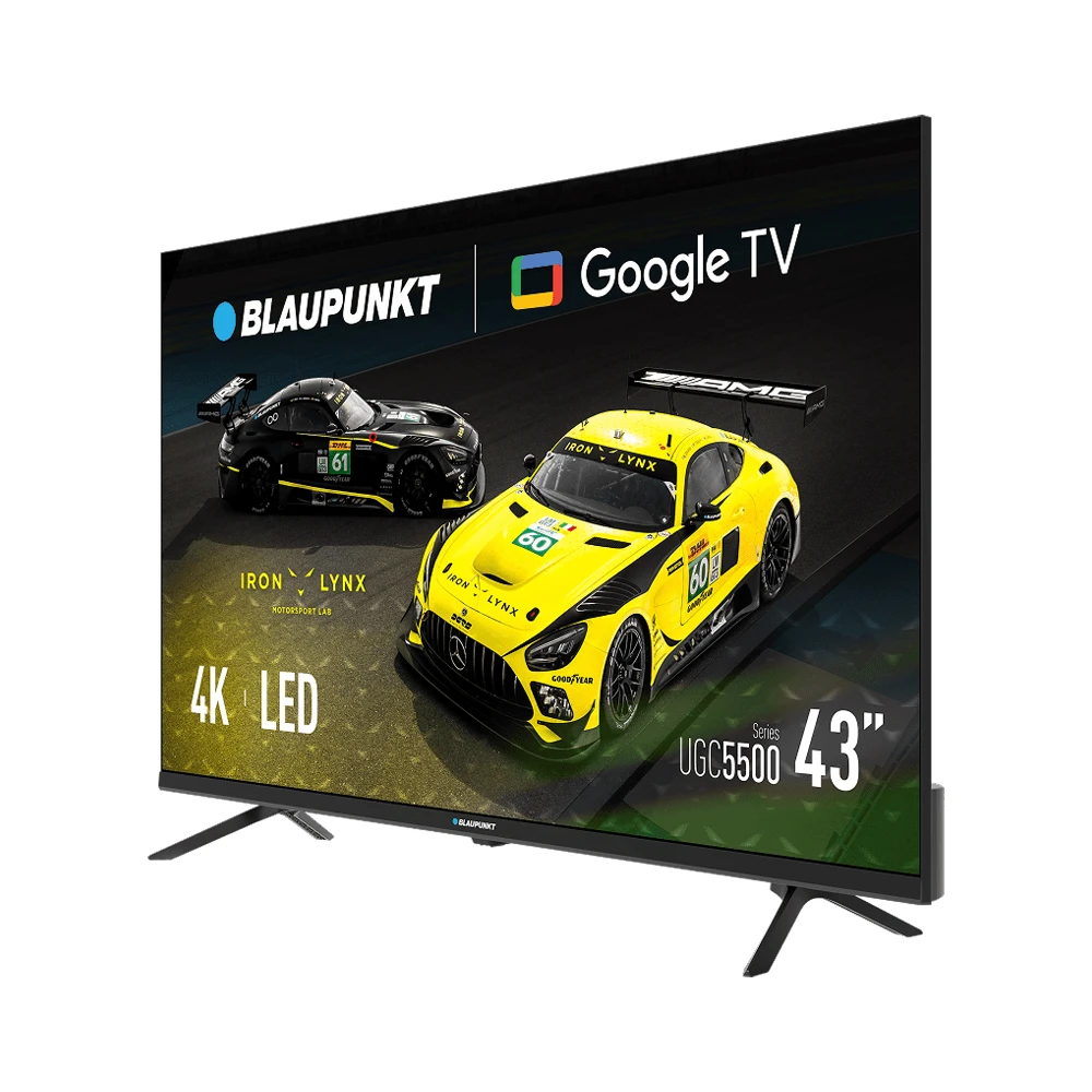 Телевизор blaupunkt led 43", 109 см, 43ugc5500, smart google tv, 4k ultra hd 2
