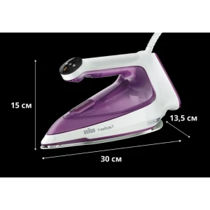 Утюг braun fi7215vi, 2000вт, фиолетовый Thumbnail 2