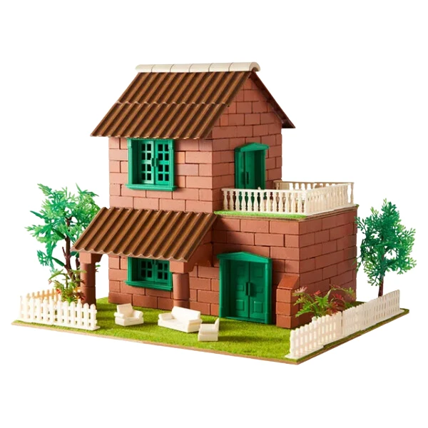 Set de construcție cu cărămizi "vila", 364 buc 4