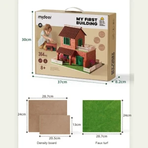 Set de construcție cu cărămizi "vila", 364 buc Thumbnail 6