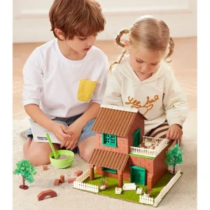 Set de construcție cu cărămizi "vila", 364 buc Thumbnail 2