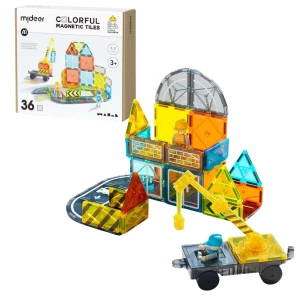 Set de construcție magnetic &quot;Micul arhitect&quot;, 36 elem.