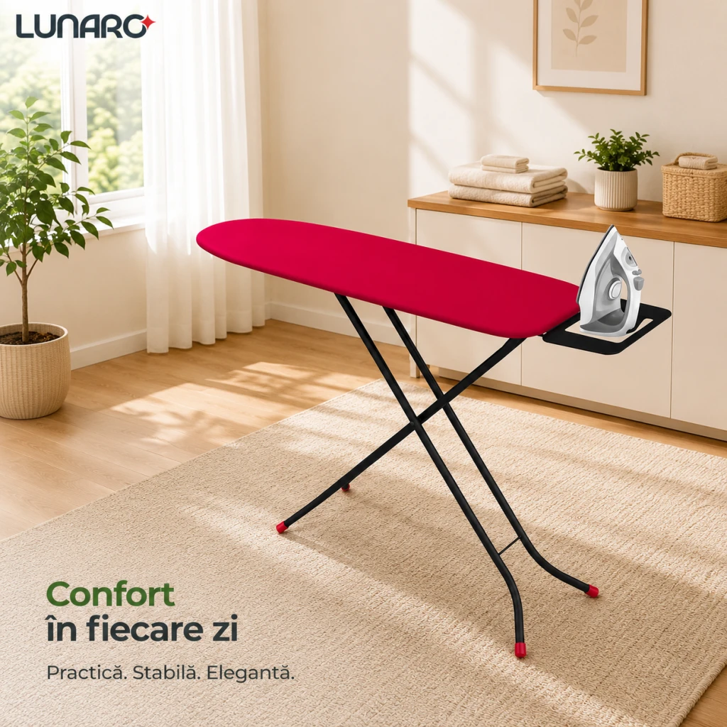 Masa de calcat lunaro neo-bk, plasă metalică, 110 х 30 сm, negru 11