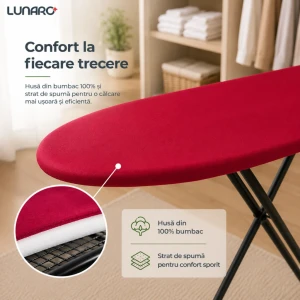 Masa de calcat lunaro neo-bk, plasă metalică, 110 х 30 сm, negru Thumbnail 15