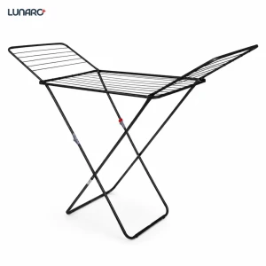 Uscator de rufe lunaro lineo-bk, 128 x 55 x 4 cm, 18 m, max. 15 kg, negru Thumbnail 6