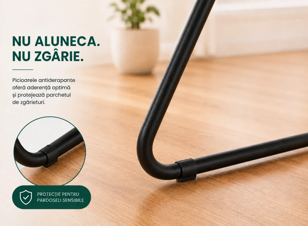 Uscator de rufe lunaro lineo-bk, 128 x 55 x 4 cm, 18 m, max. 15 kg, negru 13