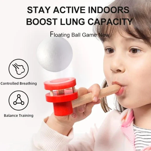 Set pentru exerciții respiratorii "mingea plutitoare" 8
