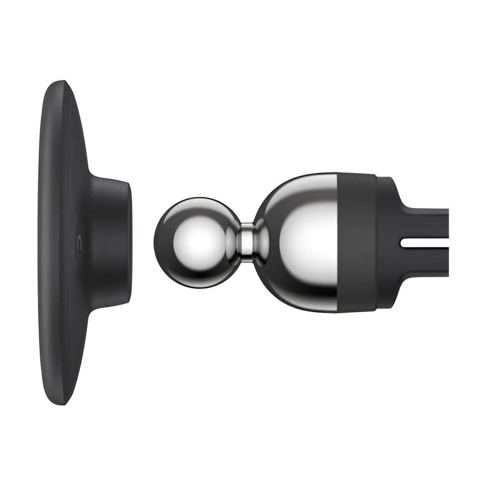 Магнитный автомобильный держатель baseus car holder magnetic air vent c01, черный 3