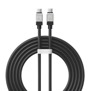 Baseus cable coolplay series type-c to type-c 5a 100w 2m, черный