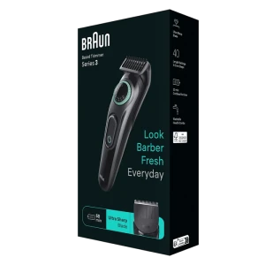 Мужской триммер braun bt3411, чёрный Thumbnail 2