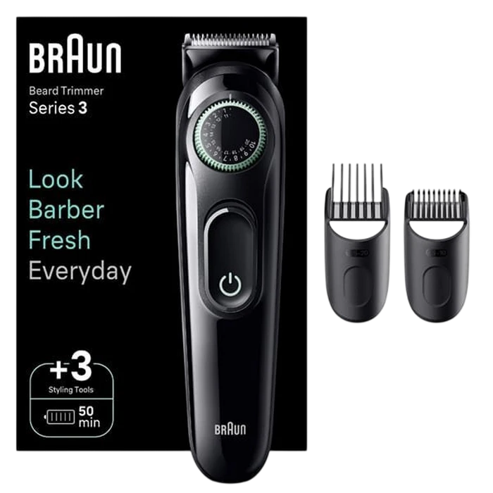 Мужской триммер braun bt3411, чёрный 7