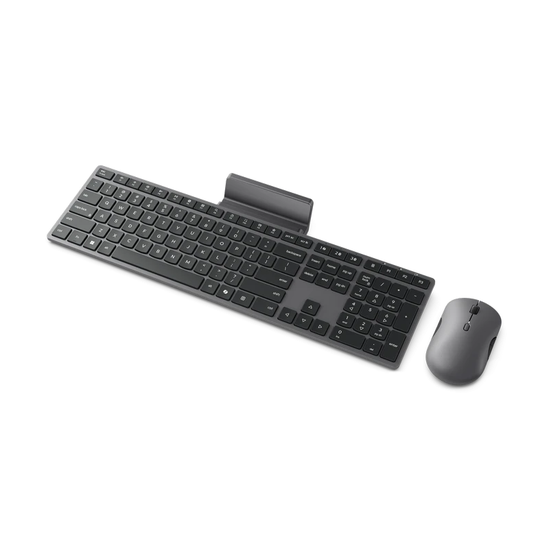 Set tastatură + mouse lenovo 700, fără fir, luna grey 5