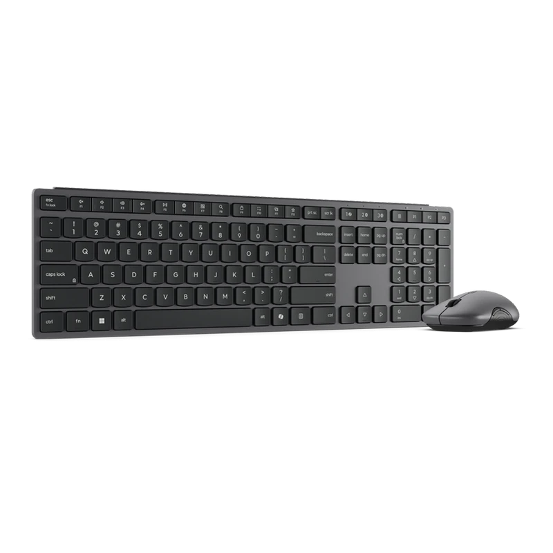 Set tastatură + mouse lenovo 700, fără fir, luna grey 6