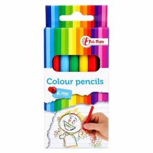 Set de creioane colorate toi-toys, 6 buc. Thumbnail 3