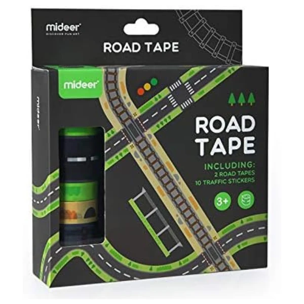Set de joc "bandă rutieră adezivă și trafic rutier" 3