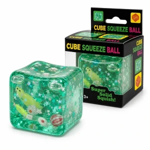 Cub antistres "needoh: flippy ice cube" cu scoici, 3×3×3  cm