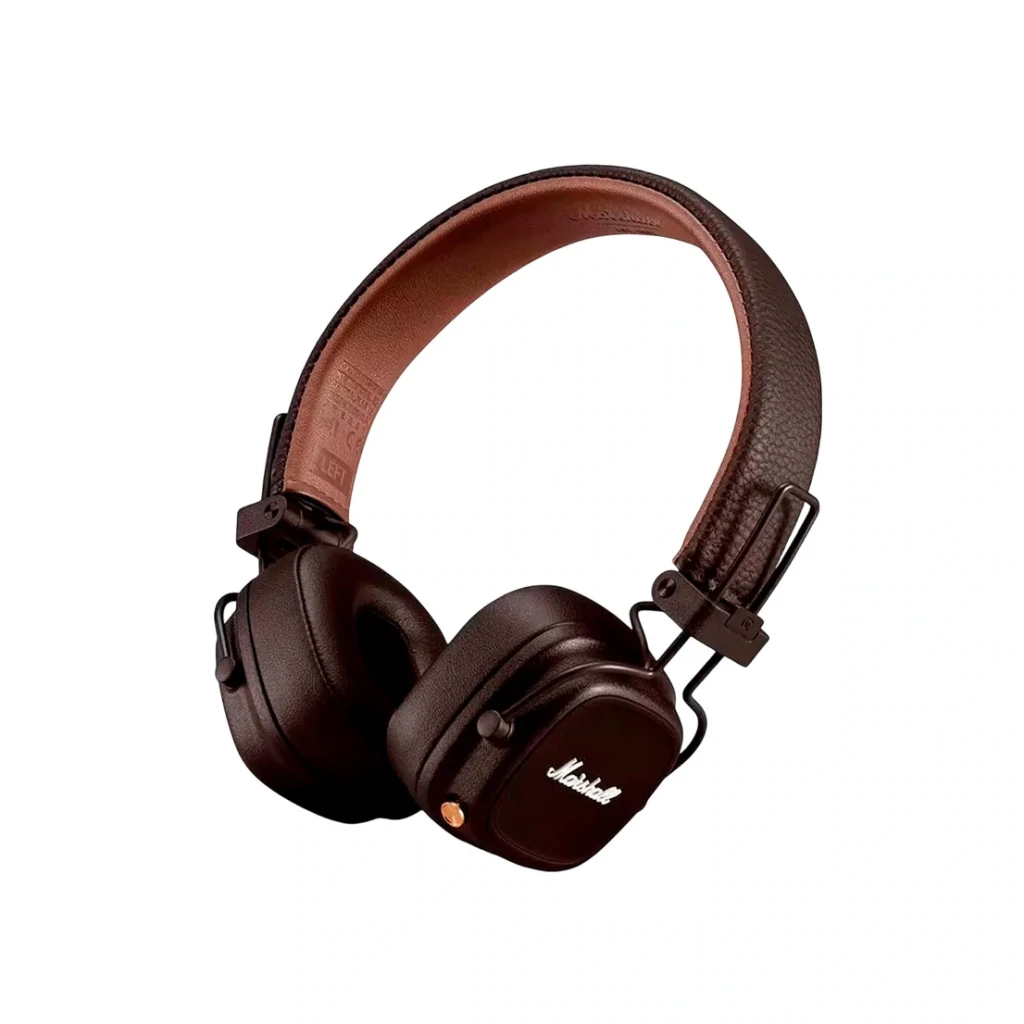 Marshall major v bluetooth on-ear headphones, brown 3