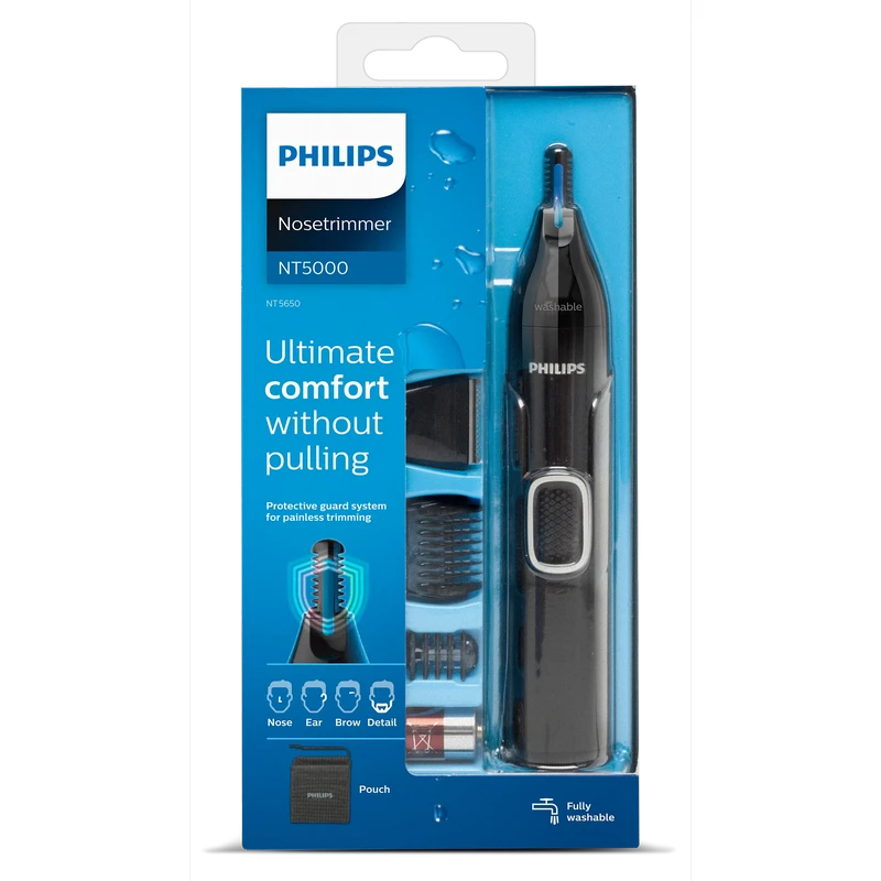 Trimmer pentru bărbați philips nt5650/16, negru 4