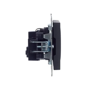 Priză cu împământare și obturator brite 16 a 220 - 240 v grafit iek Thumbnail 4