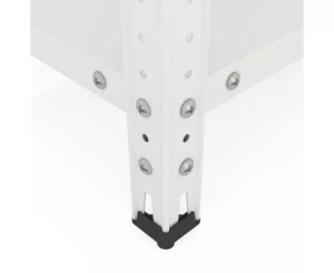 Металлический стеллаж для хранения на болтах nex kronos 1800x1000x400 мм, 5 металлических полок, антрацит Thumbnail 7