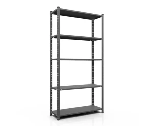 Raft metalic de depozitare cu suruburi nex elegant 1840x950x440 mm, 5 rafturi metal, antracit