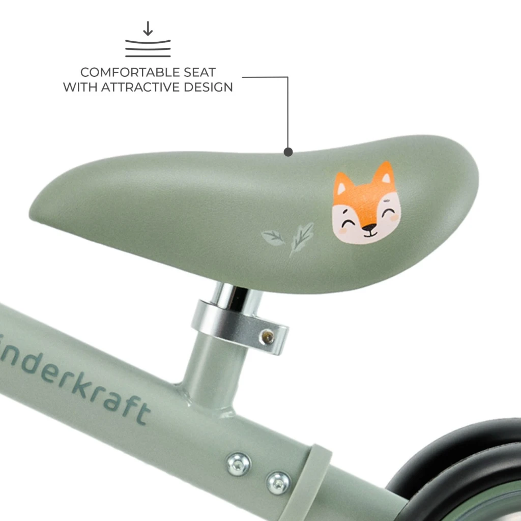 Bicicleta fără pedale kinderkraft cutie flash green (krcufl00gre0000) 3