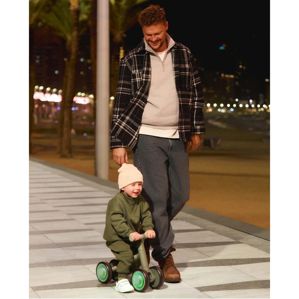 Bicicleta fără pedale kinderkraft cutie flash green (krcufl00gre0000) 7