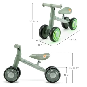 Bicicleta fără pedale kinderkraft cutie flash green (krcufl00gre0000) Thumbnail 6